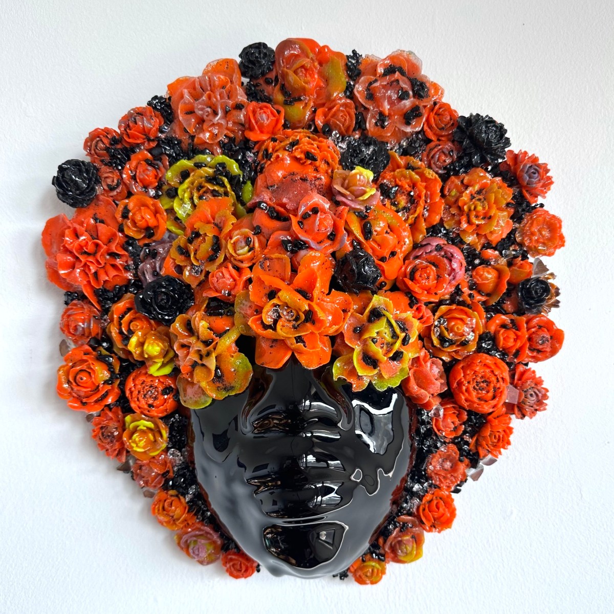 Bloom in Orange &&nbsp;Black