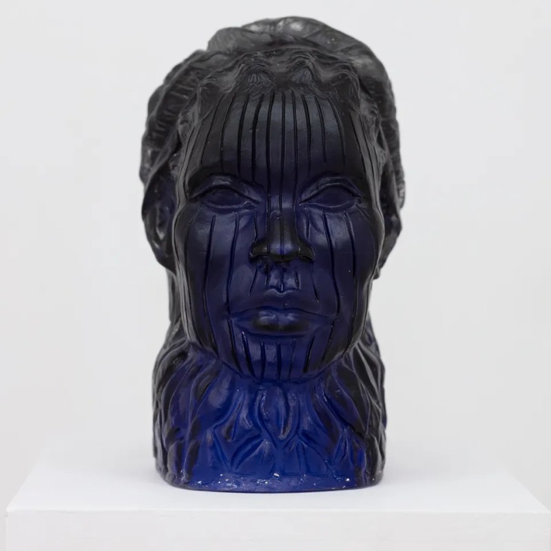 dusk sari blue&nbsp;#4